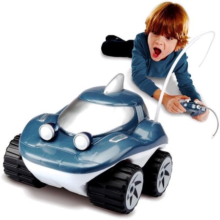 Kid Galaxy Morphibians Shark RC Vehicle Toy, Remote Control Amphibious Car