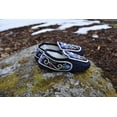 thumbnail image 2 of Moccasins Handmade beaded moccasins with Intricate bead-work | Genuine Leather | Blue, 2 of 3