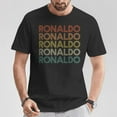 thumbnail image 2 of Vintage Ronaldo Retro T-Shirt – Classic Soccer Legend Graphic Tee, Cristiano Ronaldo Fan Shirt, Throwback Football Sportswear for Men and Women, 2 of 3