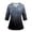 Blue, variant on Womens Scrubs V-Neck Scrub Top V-Neck 3/4 Sleeve Scrubs Top Soft Stretch Easy Care