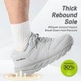 thumbnail image 6 of Men's Orthopedic Diabetic Wide Walking Shoes: Comfortable Arch Support Plantar Fasciitis Sports Running Sneakers, Casual Swollen Bunion Work Tennis Shoes for Foot and Heel Pain Relief, 6 of 8