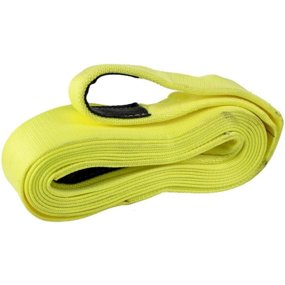 US Cargo Control 4 Inch x 20 Foot Recovery Strap w/ Cordura Reinforced Eyes