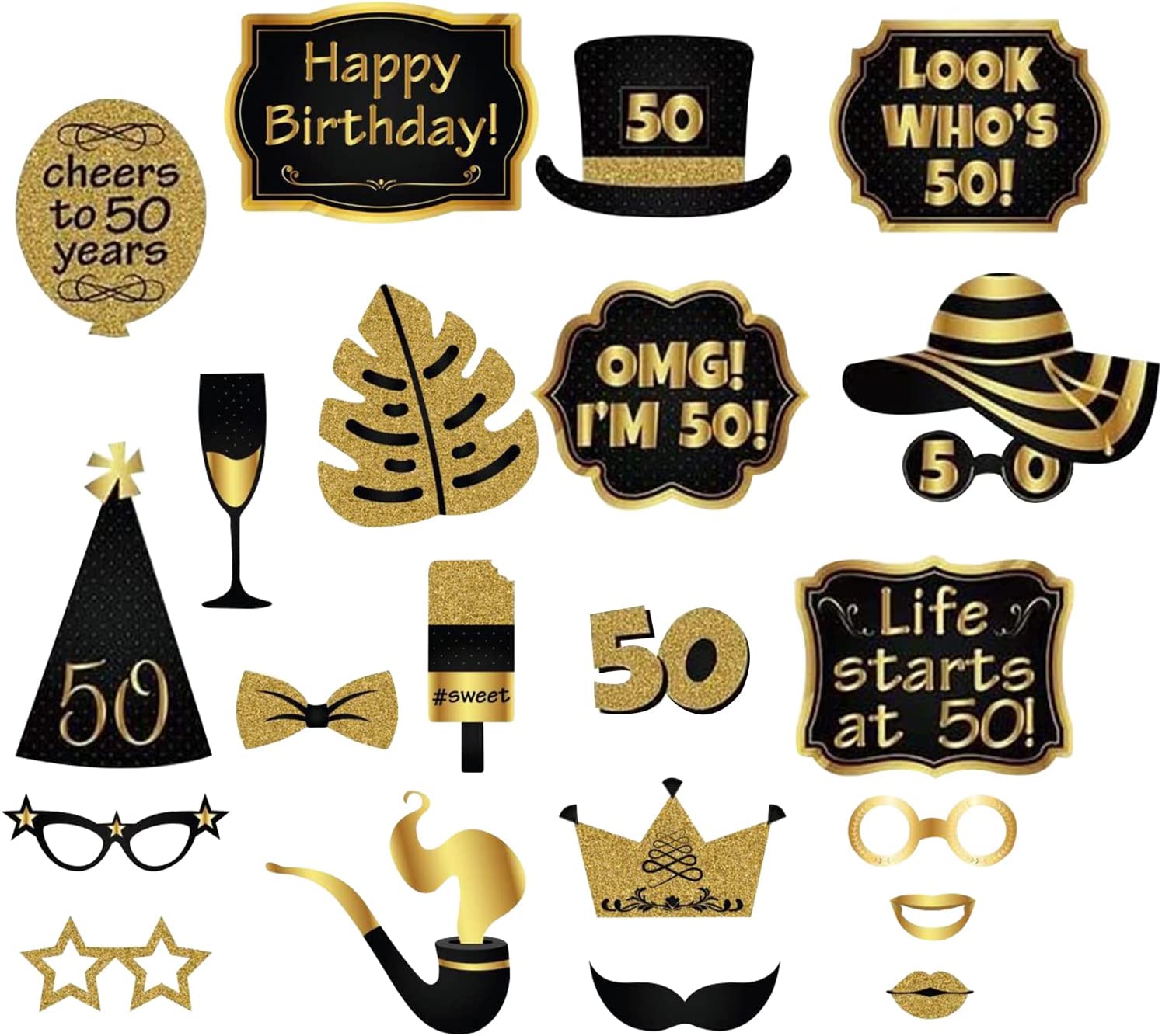 Party photo booth props Clearance