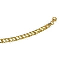 thumbnail image 2 of 14k Yellow Gold Weaved Link Fancy Bracelet, 7.25", 2 of 3