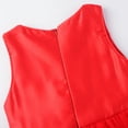 thumbnail image 5 of Uhnice Sequin Sleeveless Tulle Mesh Flower Girl Party Dress (Red, 4 Years/120), 5 of 7