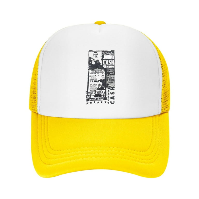 Print With The Fabulous Johnny Cash Show Logo Trucker Hat Custom