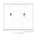 thumbnail image 3 of Livex Lighting Exeter Outdoor Wall Lantern in Black, 3 of 9
