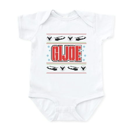 

CafePress - Gi Joe Ugly Christmas Baby Light Bodysuit - Baby Light Bodysuit Size Newborn - 24 Months