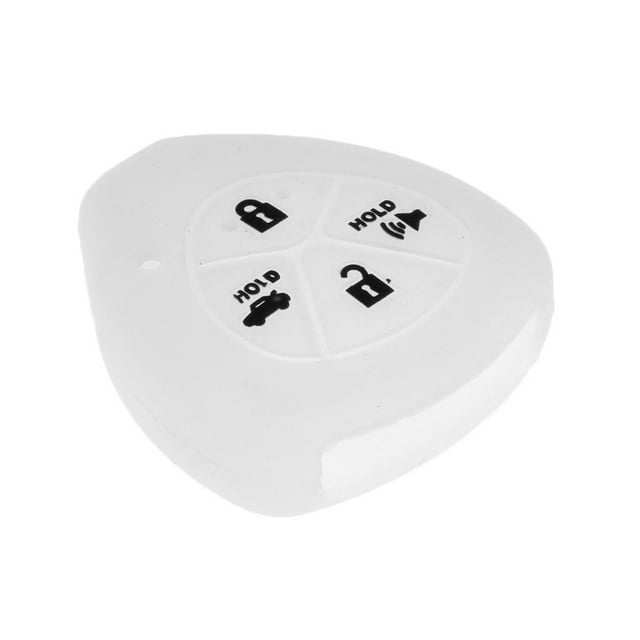 Funda protectora de silicona para mando a distancia de coche de 4 botones