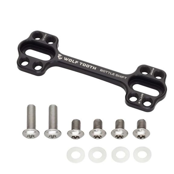 Wolf Tooth B-RAD Bottle Shift Offset 24g 6061 Aluminum Alloy Slots Pump Mount