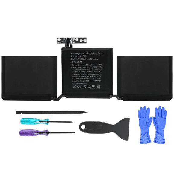 Jalaxbeat A2159 A1708 Battery Replacement for MacBook Pro 13 inch A1708 (Late 2016, Mid 2017) A2159(2019) A2289(2020) A2338(2020,2022) A1713 A2171 Battery