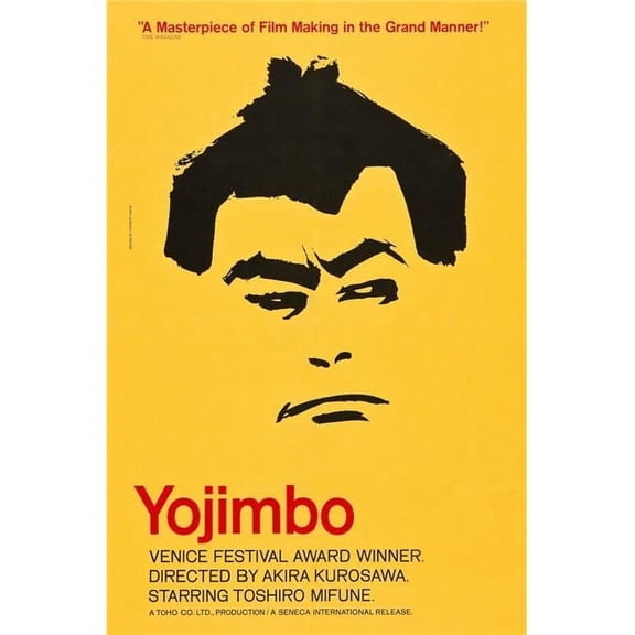Yojimbo (Aka The Bodyguard) Poster Art 1961. Movie Poster Masterprint (11 x 17)