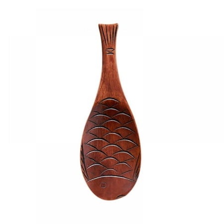 

GOODLY Wooden Rice Bowl Soup Spoon Japanese Style Creative Natural Wood Kitchen Tableware