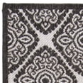 thumbnail image 3 of SAFAVIEH Linden Franco Damask Runner Rug, Light Grey/Charcoal, 2' x 8', 3 of 5