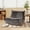 Gray, variant on Alvantor Armless Bean Bag Chair, Dutch Velvet Lazy Sofa with Memory Foam, No Assembly Lounge Seat for Living Room Bedroom Dorm