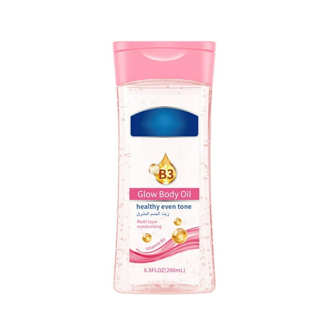 Vitamin B3 Body Oil Gel Women's Brightening - Arm Back And Body Moisturizing Gel Moisturizes Daily And Brightens Tone 200ml