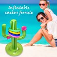 thumbnail image 2 of Juego de lanzamiento de anillo de Cactus inflable para niños juego Ehuebsd clásico de inteligencia, 2 of 8