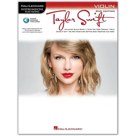 Hal Leonard Taylor Swift For Violin - Instrumental Play-Along 2nd Edition Book/Online