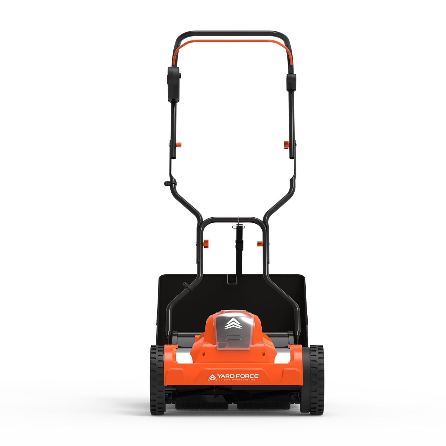 Yard Force Bermuda 15-inch Reel Mower, 20V Lithium-Ion, 2 Battery, Compact, 12 Gallon Bag, Clean Cut for Healthy Lawn