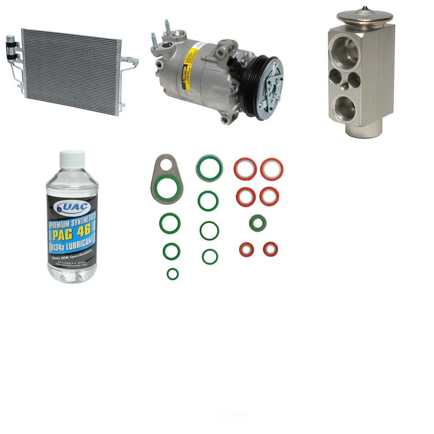 UAC KT 4702A Compressor-condenser Replacement Kit