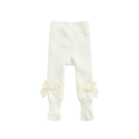 

Diconna Infant Baby Girls Tights Thick Knitted Leggings Stockings Fleece Lined Pantyhose Winter Warm Tights
