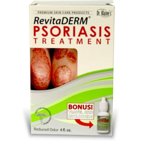 Dr. Blaine's RevitaDERM Psoriasis Treatment 4 oz (Pack of