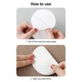 thumbnail image 4 of VONKY 10 Pieces/Box Underarm Sweat Absorption for Protection Pad Camping Traveling Sports Single Use Armpit Perspiration Absorber 1Set, 4 of 6