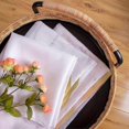 thumbnail image 4 of 2 Pieces Hand Drawn Floral Print Living Room Curtains Width 150cm (Height 225cm, Orange), 4 of 5