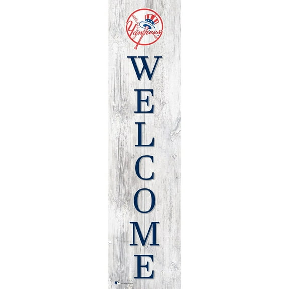 New York Yankees 48'' Welcome Leaner