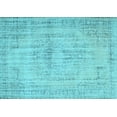 thumbnail image 1 of Ahgly Company Indoor Rectangle Abstract Light Blue Contemporary Area Rugs, 3' x 5', 1 of 4