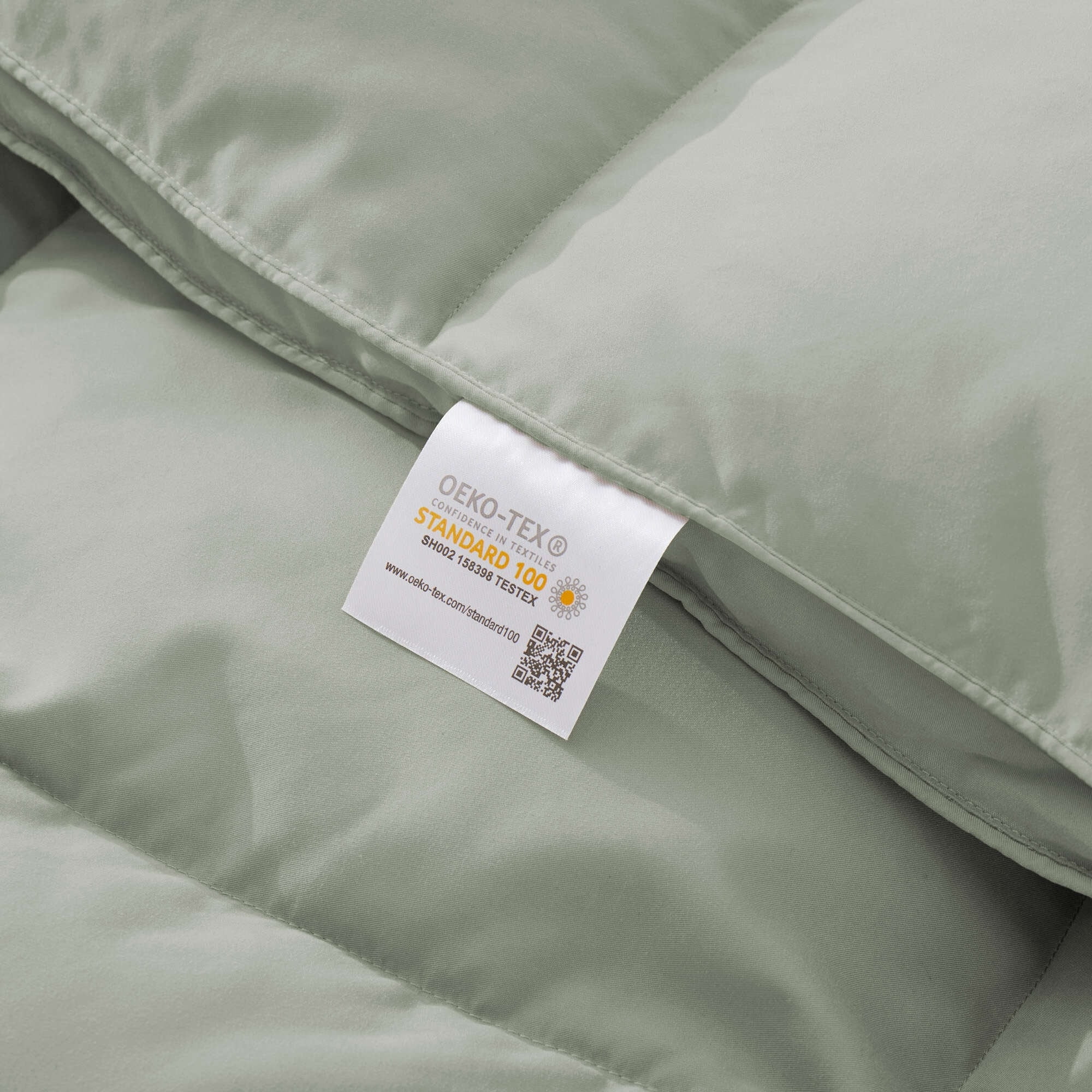 Peace Nest All Season & Lightweight Ultra Soft 360 TC White Goose Down Duvet Comforter Twin - All-Season Sage Green