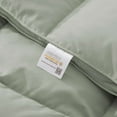 thumbnail image 4 of Peace Nest All Season & Lightweight Ultra Soft 360 TC White Goose Down Duvet Comforter Full - Queen - All-Season Sage Green, 4 of 5
