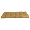 thumbnail image 3 of Blazing Needles 46-inch by 19-inch Tufted Solid Outdoor Spun Polyester Loveseat Cushion, 3 of 3