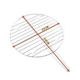 thumbnail image 3 of Professional Stainless Steel Construction Cooling Rack For Roasting, Grilling, And Dutch Oven Cooking, High-Temperature Resistance, Oven Safe, Easy To Clean With Steel Balls, 3 of 4