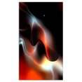 thumbnail image 2 of Design Fractal Abstrait Rouge Noir Chaud - Art Mural Abstrait sur Toile, 2 of 3