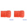 thumbnail image 2 of Langgg Color Hemp Rope Roll Making Tool 100 Cotton rope colorful twine macrame cord string thread Handmade String accessory DIY cord Orange 5mm x 10m 2Set, 2 of 6