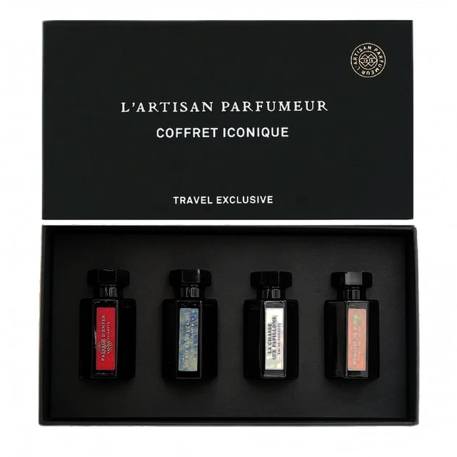 Set de perfumes L'ARTISAN PARFUMEUR PASSAGE D'ENFER UN AIR DE BRETAGNE LA CHASSE AUX PAPILLIONS MEMO