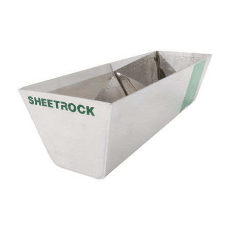 

USG Sheetrock Tools Classic Stainless Steel Mud Pan 12