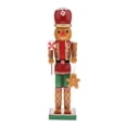 thumbnail image 1 of Madera Tradicional Pie Cascanueces Muñeco Marioneta Navidad Juguete Presente SB58211-14 perfke marioneta soldado cascanueces, 1 of 9
