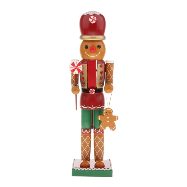 Madera Tradicional Pie Cascanueces Muñeco Marioneta Navidad Juguete Presente SB58211-14 perfke marioneta soldado cascanueces