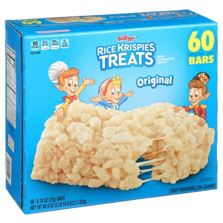 Kelloggs Rice Krispies Treats 0.78 oz 60-count