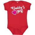 thumbnail image 3 of Inktastic Valentine's Day Daddy's Girl with Heart Girls Baby Bodysuit, 3 of 5