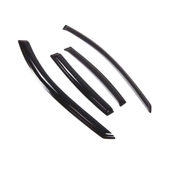 TuningPros Outside Mount Window Visor Deflector Smoke Tinted 4 Pcs Set For 2004-2008 Pontiac Grand Prix