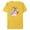 Yellow, variant on Disney Princess Squad Winter Holiday Christmas Get-Together - Short Sleeve Blended T-Shirt for Adults - Customized-Black