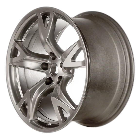 2009-2012 Nissan 370z 19" Hyper Silver OEM Factory Wheel Rim D03001EC4B