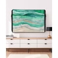 thumbnail image 5 of Green Coastal Outdoor TV Cover 48-50 Inch Weatherproof, Summer Beach Nautical Abstract Art Outdoor TV Covers, Waterproof TV Covers for Outside TV, 5 of 7