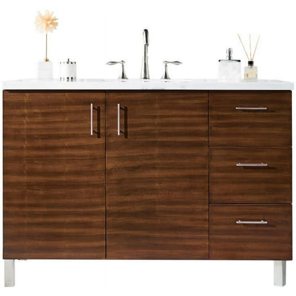 James Martin Vanities 850-V48-3Ejp Metropolitan 48" Free Standing Or Wall Mounted /