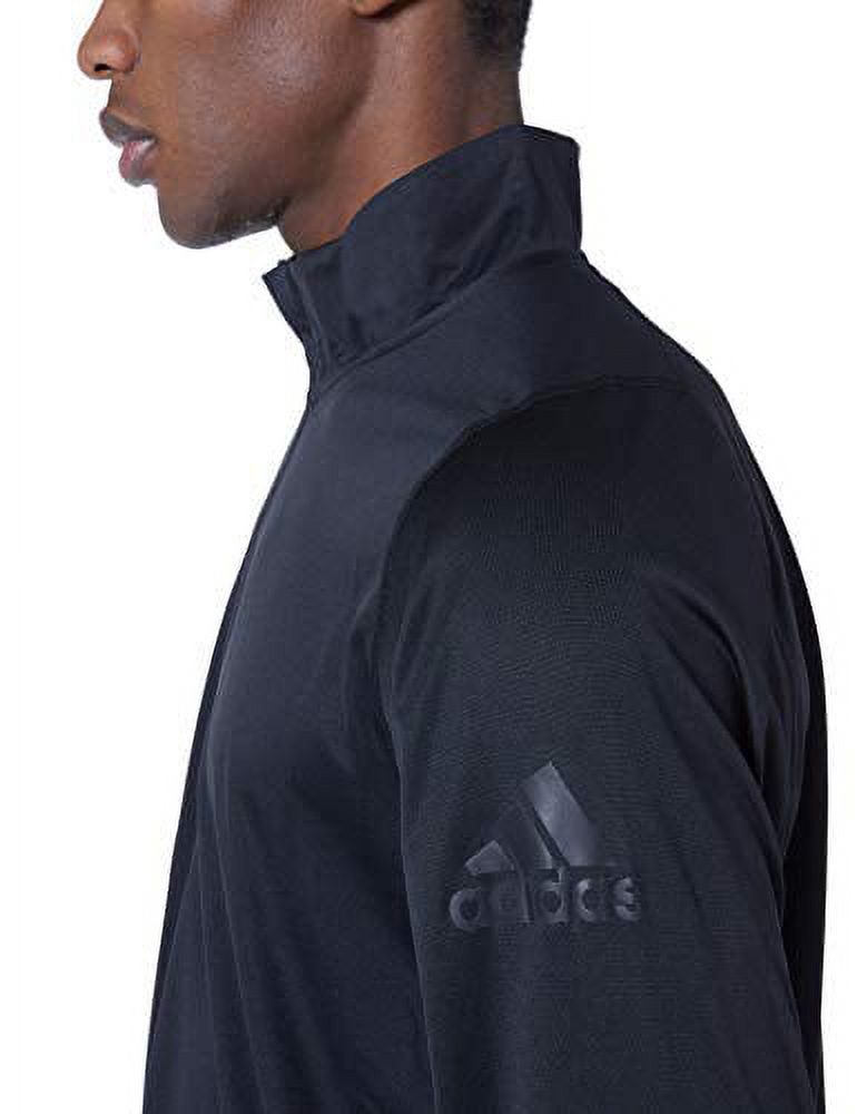 Adidas Men's Freelift Sport 1/4 Zip Long Sleeve Black photo 2