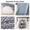 thumbnail image 4 of Almohada de Embarazo en Forma de U, Almohada de Apoyo para el Embarazada, Almohada de Embarazo para Dormir de 69 Pulgadas, con Funda Extraíble de Algodón, Alivia el Dolor de la Madre y Mejora Sueño, 4 of 7