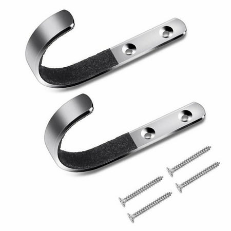 EROCK 1 Pair Gun Hanger Stainless Steel Rifle Hangers Premium Gun Rack and Gun Hanger for Wall Organized Wall Mount for Shotgun